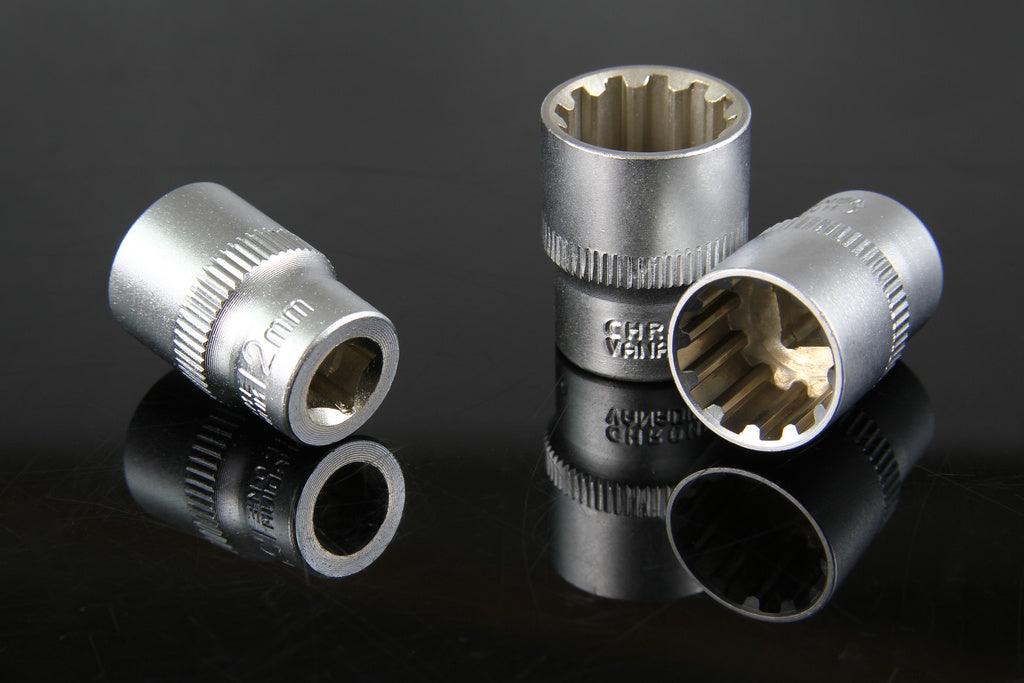 Set chei tubulare, 1/4" 13 buc - Bjc tools