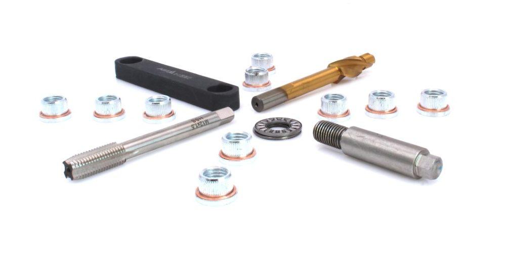 Kit reparatie filet etrier frana,Trusa reparatii filete pentru conducte de frana - Bjc tools