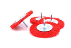 Set perii nailon tip disc, pentru masina de gaurit, 100 mm - Bjc tools