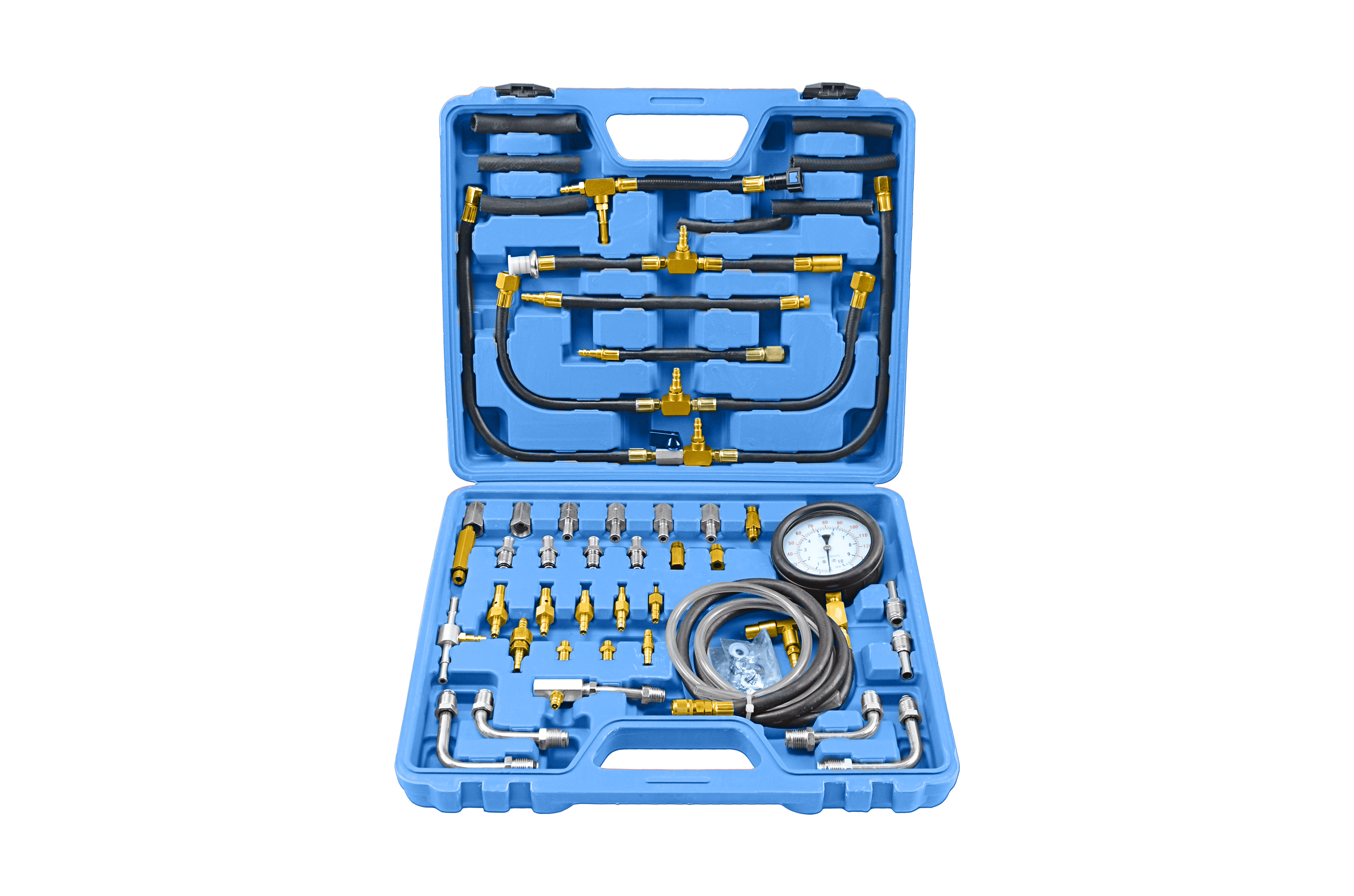 Tester presiune ulei si injectie combustibil 0-10 Bari - Bjc tools Imagine principală a produsului