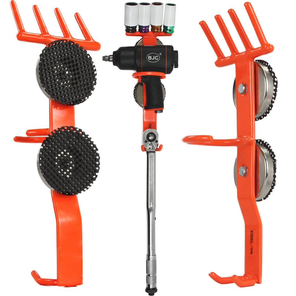 Suport pistol de impact si chei tubulare 3 in 1 cu 2 magneti - Bjc tools