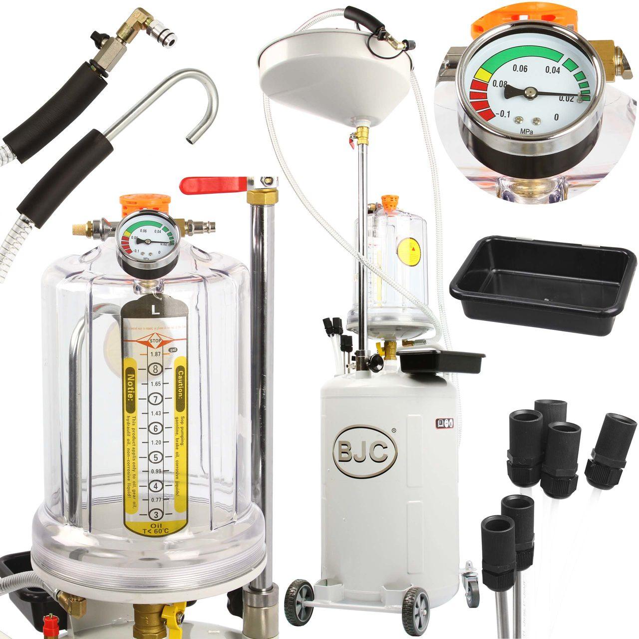 Recuperator de ulei uzat profesional pneumatic 80 litri, Recuperator ulei Profesional BJC - Bjc tools Imagine principală a produsului
