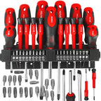 Set Surubelnite magnetizate 36 piese Chrome Vanadium , Set surubelnite drepte stea de precizie si biti - Bjc tools