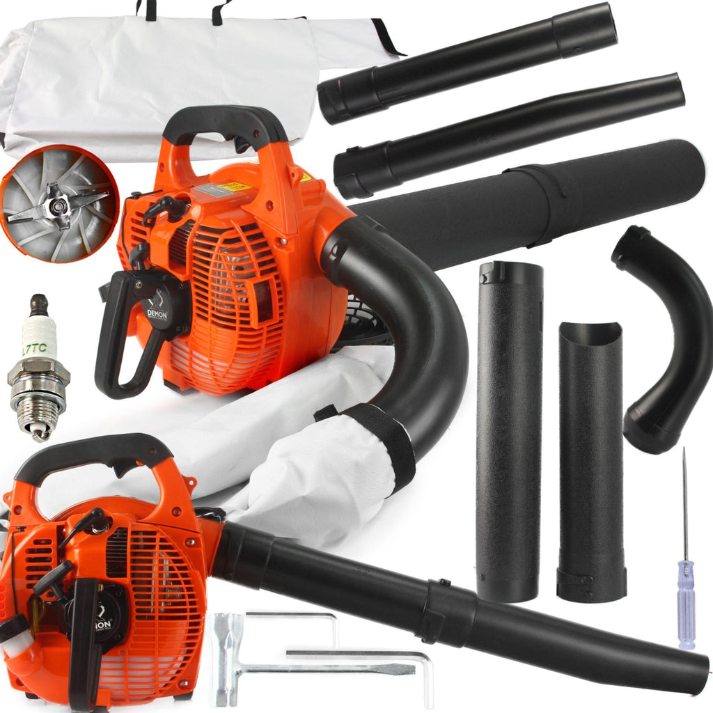 Aspirator / Suflanta / Concasor Frunze cu maruntire pe benzina - Bjc tools