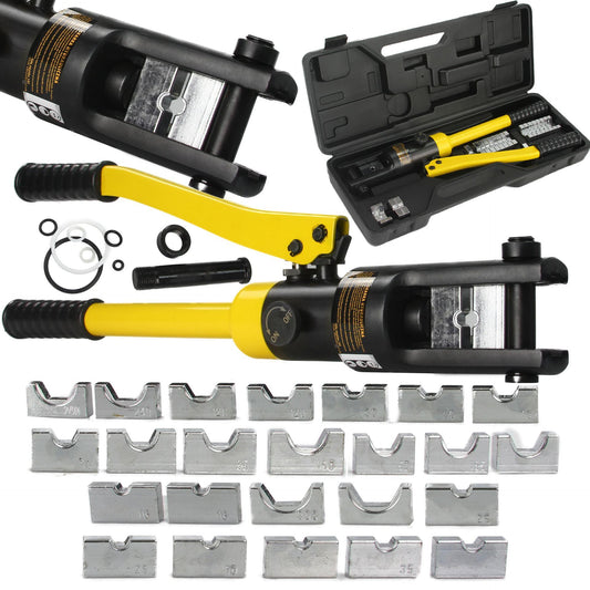 Cleste de sertizat hidraulic 18 tone 10-300mm presa hidraulica sertizat cabluri - Bjc tools