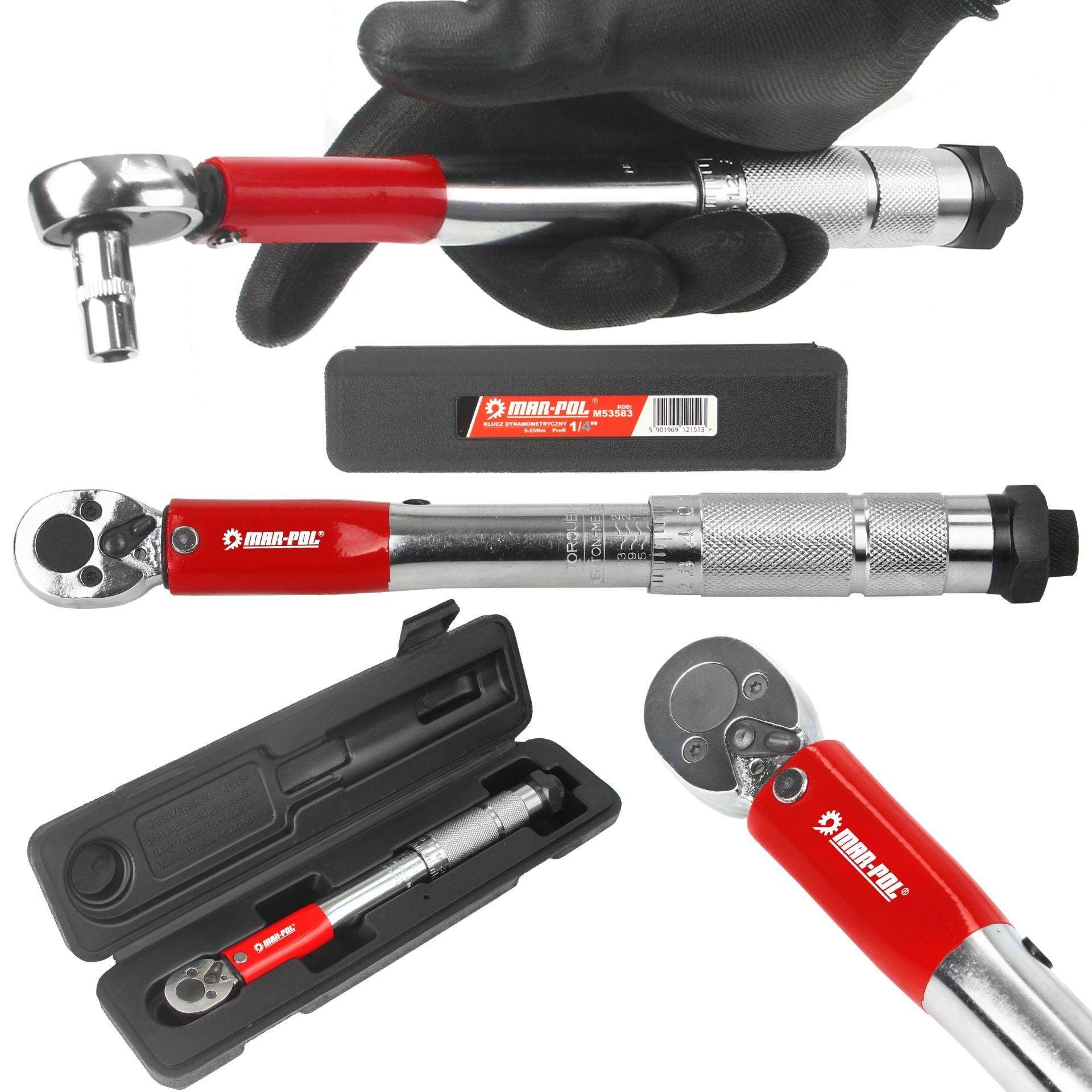 Cheie dinamometrica 1/4 5-25 Nm - Bjc tools Imagine principală a produsului