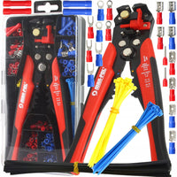 Set cleste multifunctional de sertizat, de taiat, de decablat cu accesorii incluse - Bjc tools