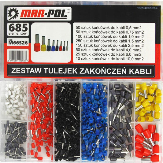 Set papuci electrici 685 piese - Bjc tools