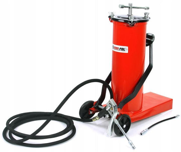 Gresor manual 6 litri cu furtun si capete acționare cu piciorul - Bjc tools