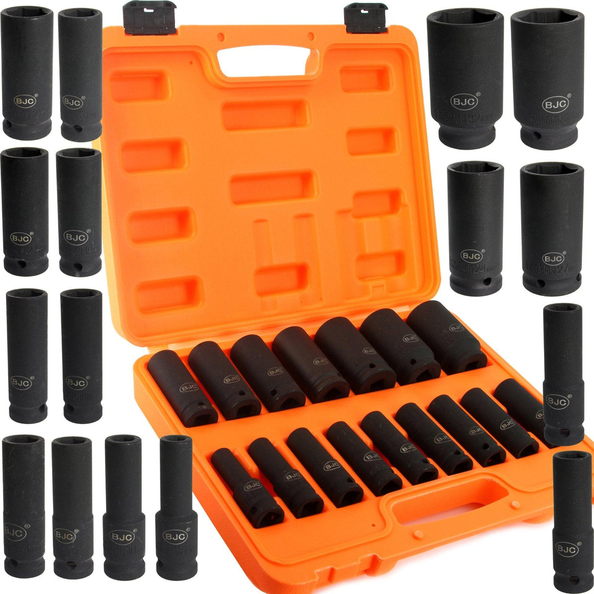 Trusa chei tubulare de impact 1/2 8 - 32 mm BJC - Bjc tools