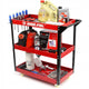 Carucior scule service 3 rafturi 136kg Carut ucenic mecanic - Bjc tools