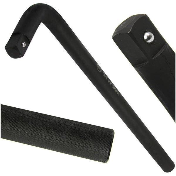 Maner de forta tip L , 3/4,Cheie tip "L" 3/4" x 500 mm - Bjc tools