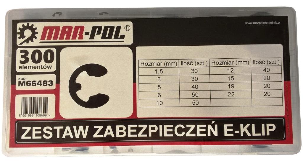 Trusa set sigurante protectie e-clip seeger segher zegher 300 piese - Bjc tools