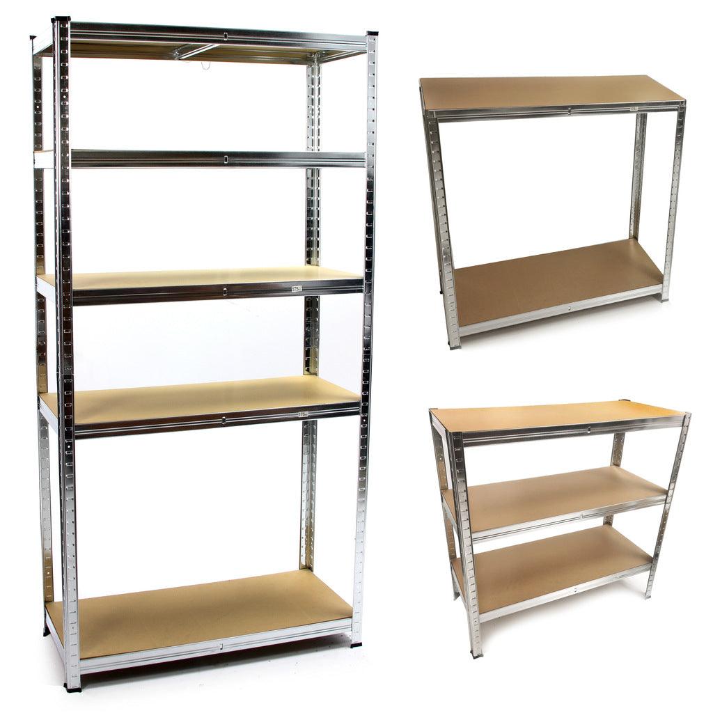 Raft 180x90x30 cm cu 5 polite, - Bjc tools Imagine principală a produsului