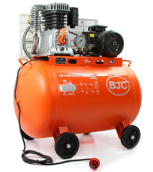 Compresor aer 270L, 10bar, 820L/min, 380V Profesional - Bjc tools