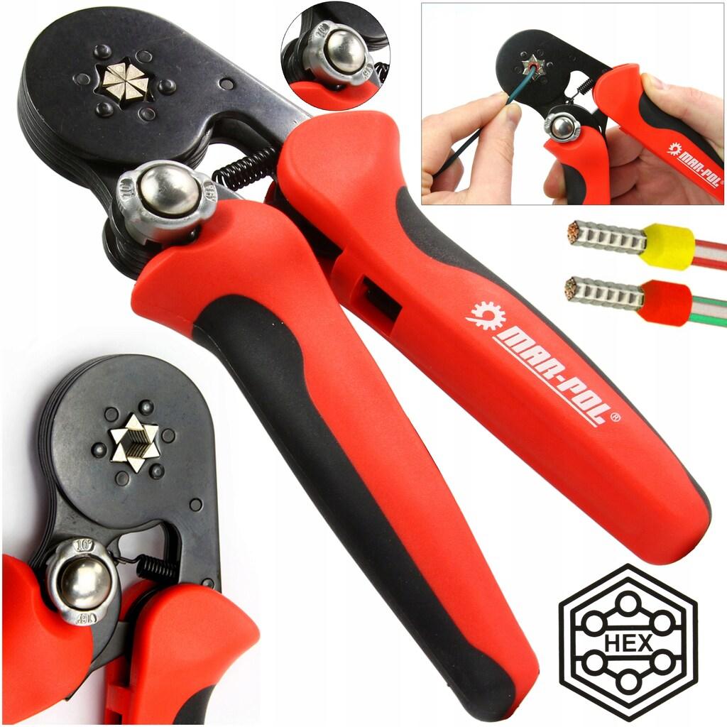 Cleste sertizat papuci 0,25-10mm - Bjc tools