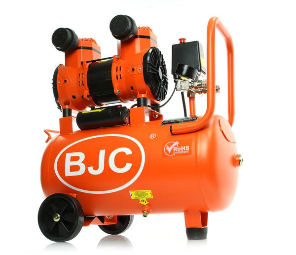 COMPRESOR DE AER SILENTIOS FARA ULEI 24 LITRI, 220 L/MIN, 8 BAR - Bjc tools
