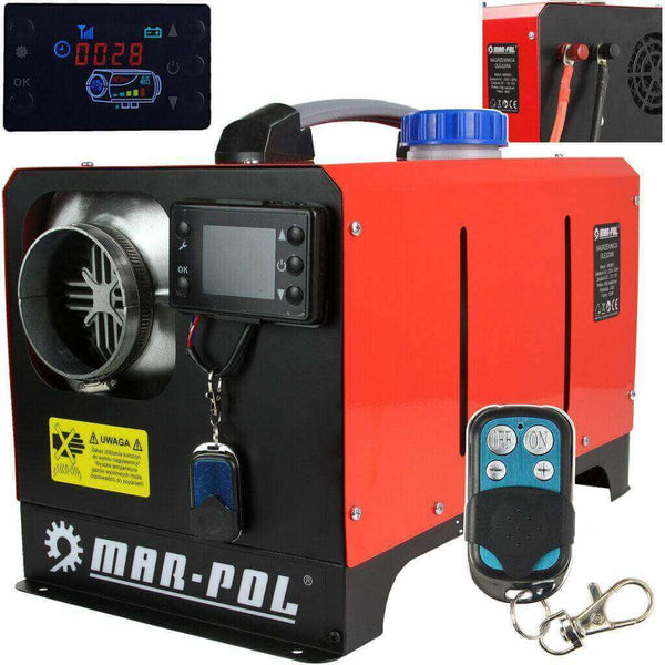 Aeroterma pe motorina 12000 W cu telecomanda Profesionala 12/220V - Bjc tools