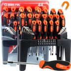 Set Surubelnite Biti si Imbus magnetice 44 piese cu suport - Bjc tools