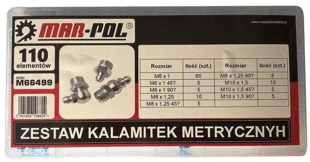 Set capete decalimitru 110 piese metric - Bjc tools Imagine principală a produsului