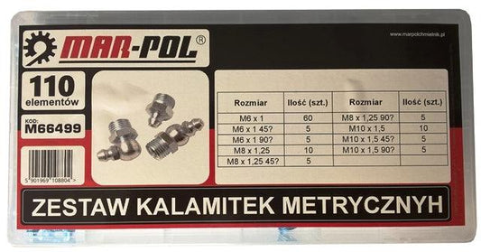 Set capete decalimitru 110 piese metric - Bjc tools