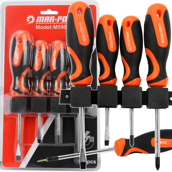 Set surubelnite 4 piese magnetice - Bjc tools Imagine principală a produsului
