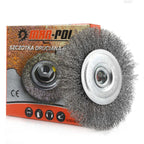 Disc Perie de sarma flex 125mm m14, disc pentru flex - Bjc tools