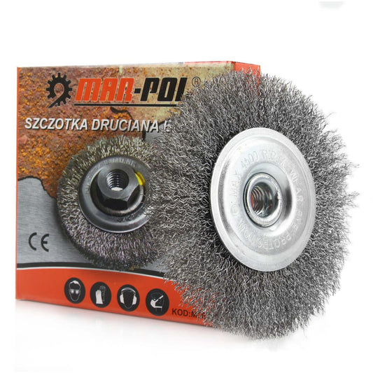 Disc Perie de sarma flex 125mm m14, disc pentru flex - Bjc tools