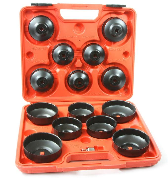 Set chei filtru de ulei 15 piese. Capace filtru ulei - Bjc tools