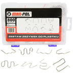 Set 800 capse de rezerva pentru pistol de lipit,capse pistol de sudat plastic - Bjc tools
