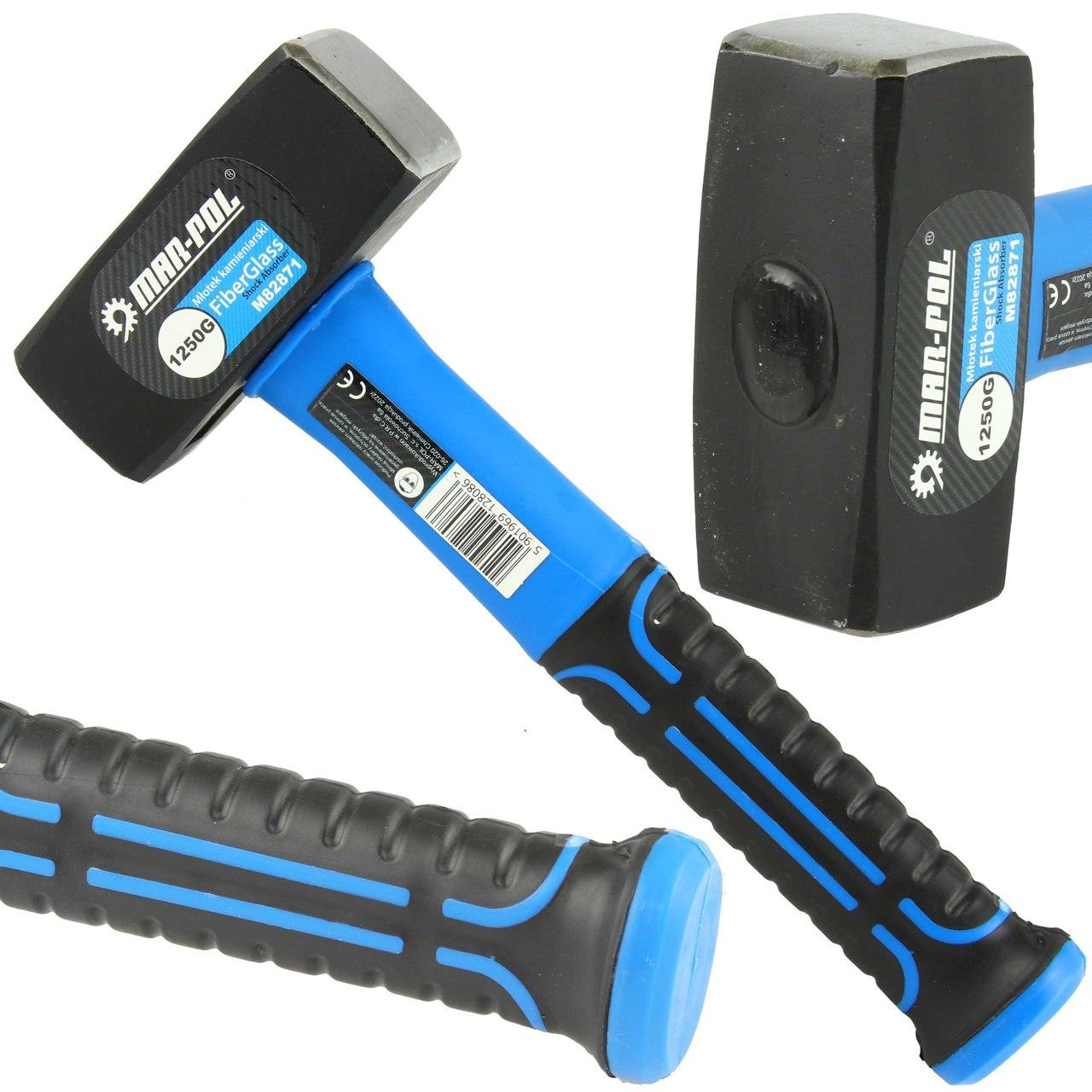 Ciocan 1250 Gr cu maner din fibra - Bjc tools Imagine principală a produsului