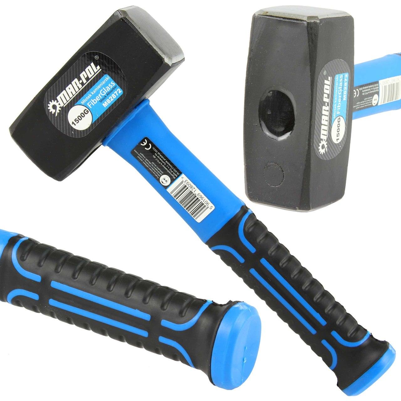 Ciocan 1,5 kg cu maner din fibra.Ciocan zidarie - Bjc tools Imagine principală a produsului