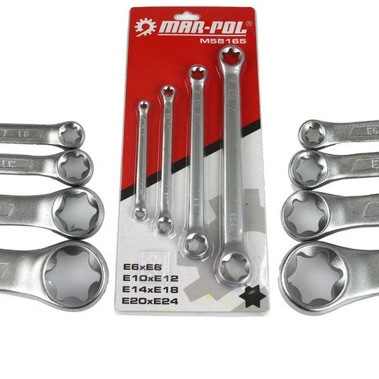 Set chei inelare torx 4 piese,Chei torx - Bjc tools