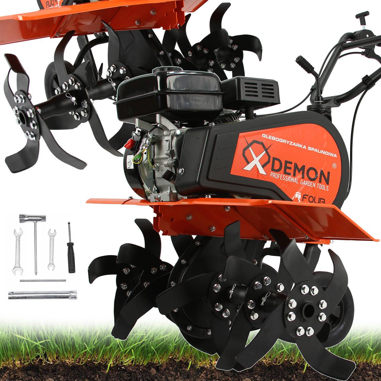 Motocultor 7CP,4T,196CC,Motosapa DEMON - Bjc tools Imagine principală a produsului