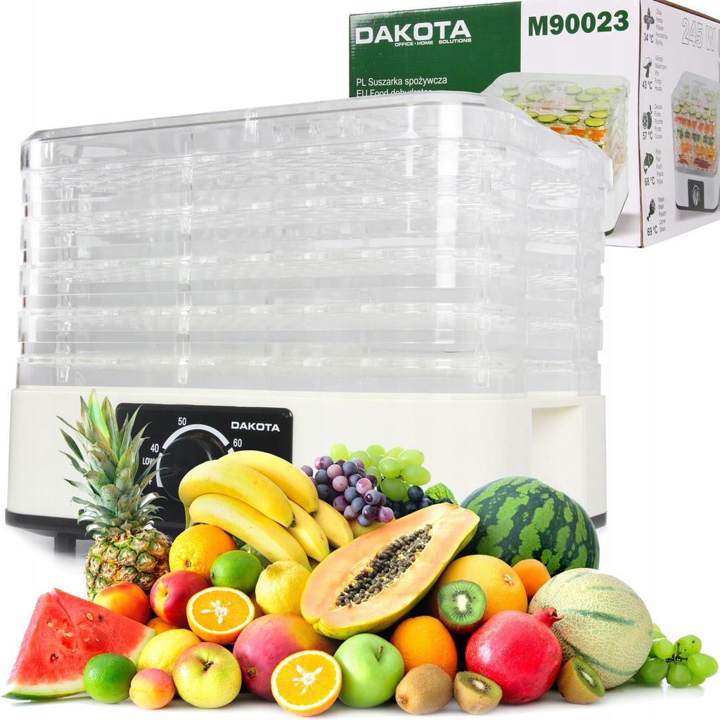 Deshidrator de alimente electric,Uscator de fructe si legume cu 5 tavi - Bjc tools