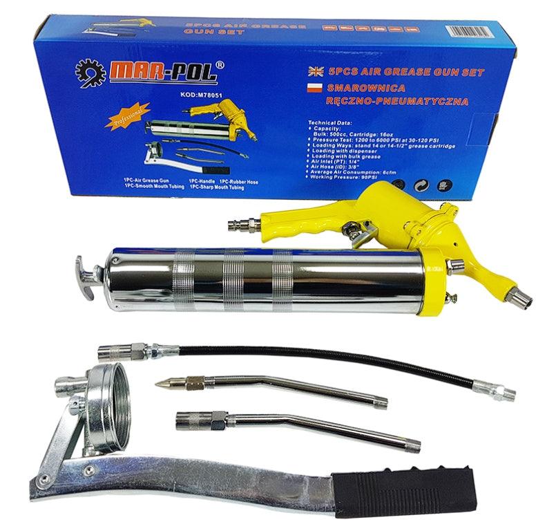 Gresor pneumatic si manual 500cc, Gresor 2 in 1 - Bjc tools Imagine principală a produsului