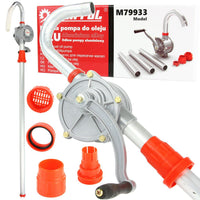 Pompa de transfer ulei motorina si alte lichide manuala din butoaie 125 Cm 60L/min - Bjc tools