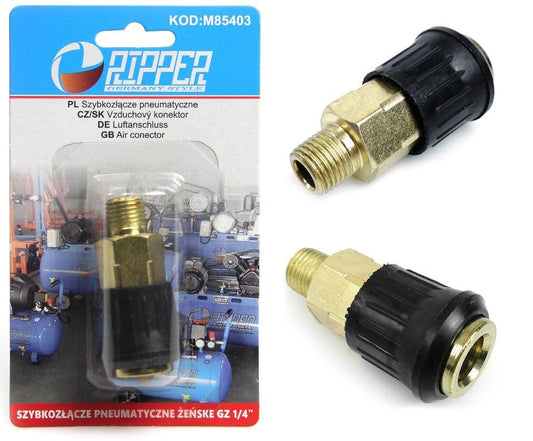 Mufa rapida mama cu filet,culpa rapida exterior 1/4,cupla - Bjc tools