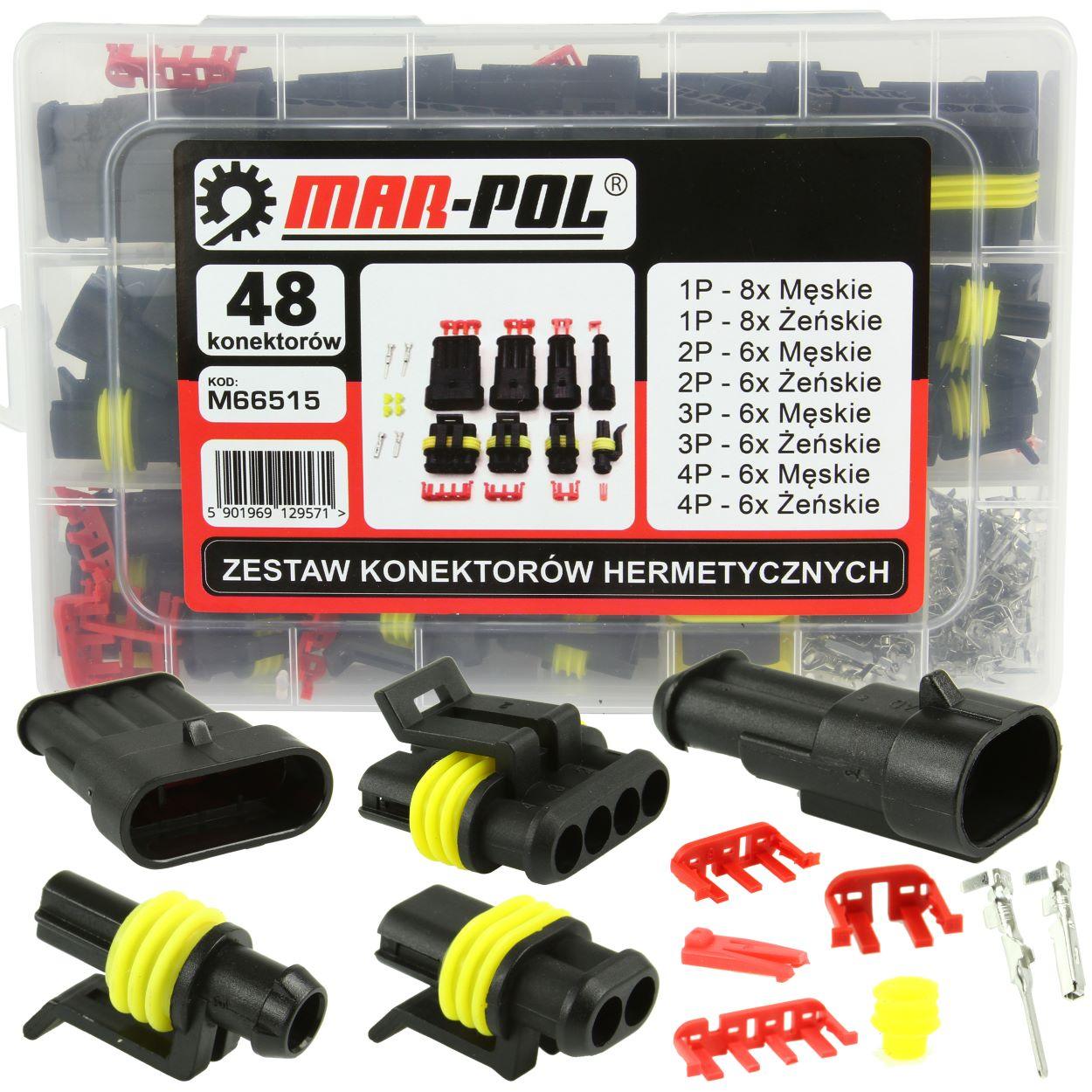 Set 48 conectori electrici - Bjc tools