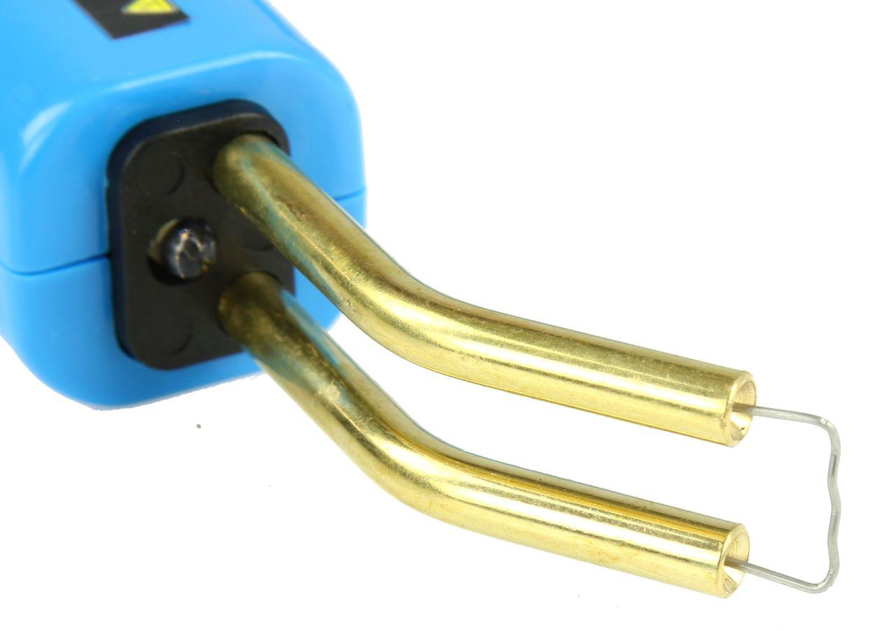 Pistol cu capse pentru lipit elemente plastic,Capsator electric pentru mase plastice 70W - Bjc tools