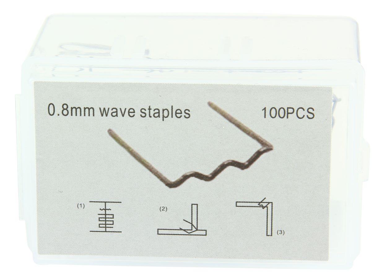 Pistol cu capse pentru lipit elemente plastic,Pistol pentru sudat plastic cu 400 capse,120W - Bjc tools