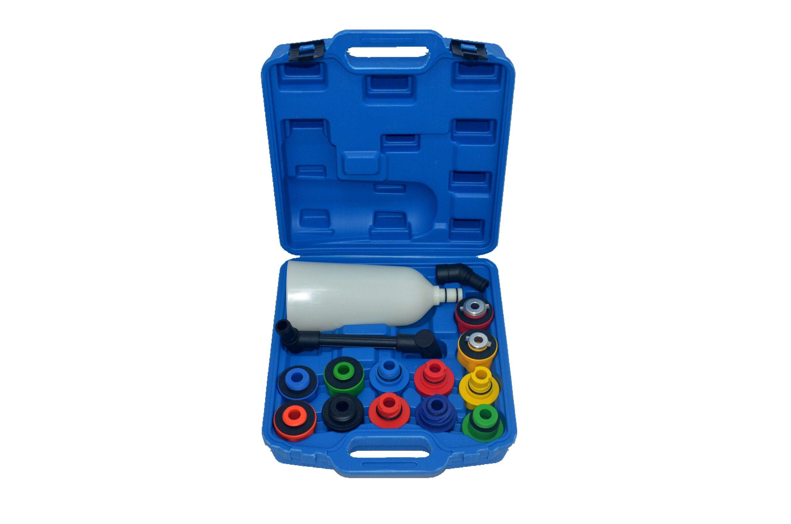 Trusa palnie umplere cu ulei, palnie cu adaptoare pentru schimb ulei - Bjc tools Imagine principală a produsului