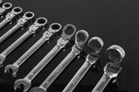 Set chei profesionale combinate cu clichet articulate 8-22mm 12 elemente - Bjc tools