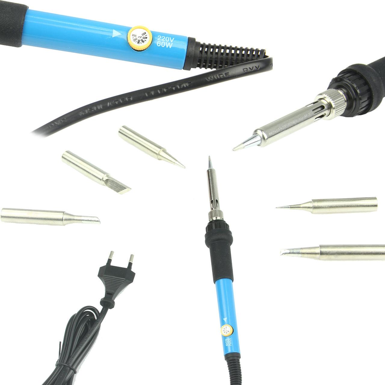 Trusa KIT Ledcon multimetru, aparat de lipit - Bjc tools