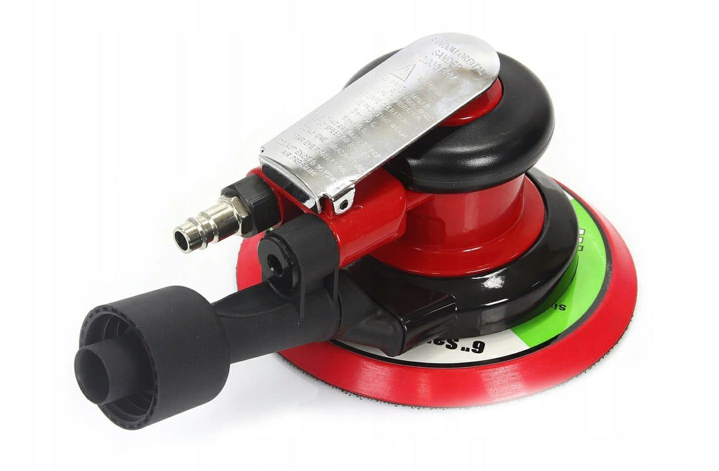Slefuitor pneumatic orbital 2 discuri incluse 125mm + 150mm - Bjc tools