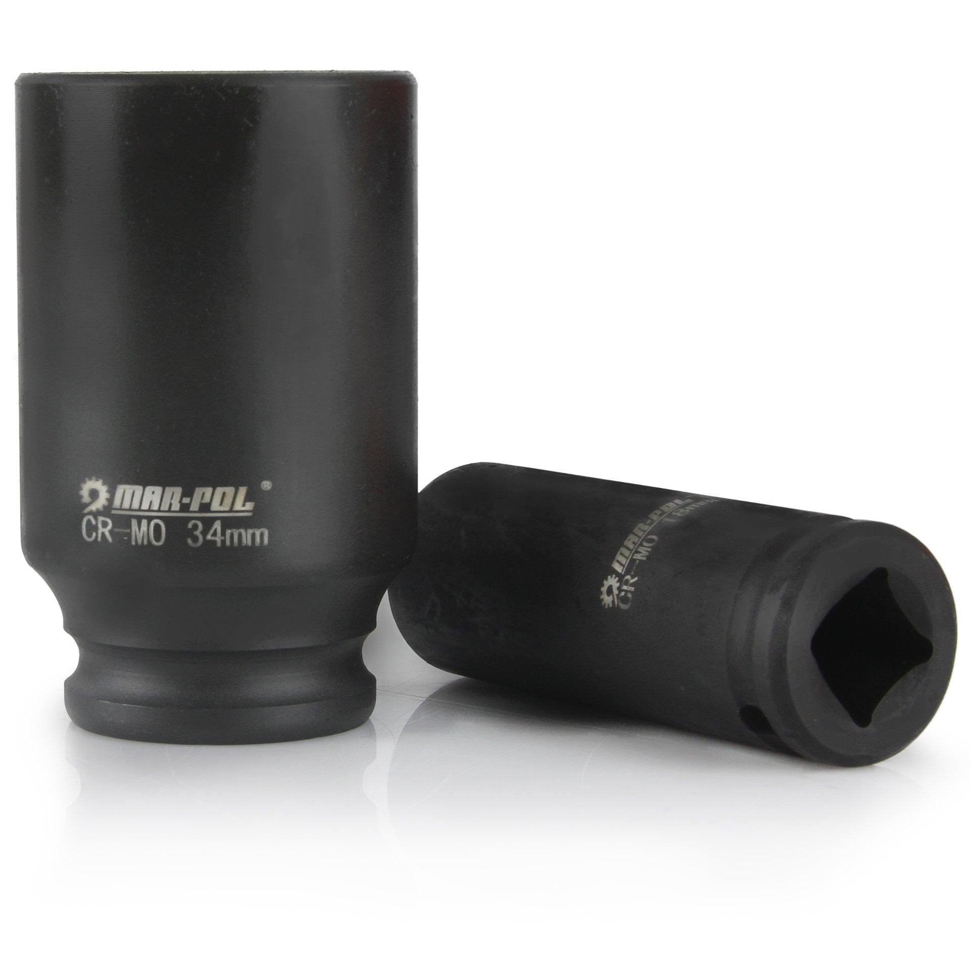 Trusa chei tubulare de impact 20 piese 1/2" 10-38mm - Bjc tools