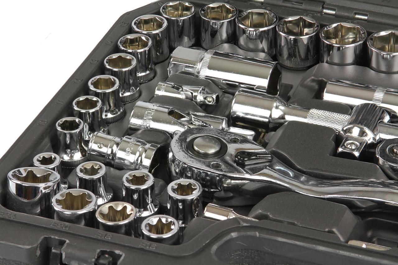Trusa scule 108 piese profesionala , Set tubulare biti imbus chei - Bjc tools