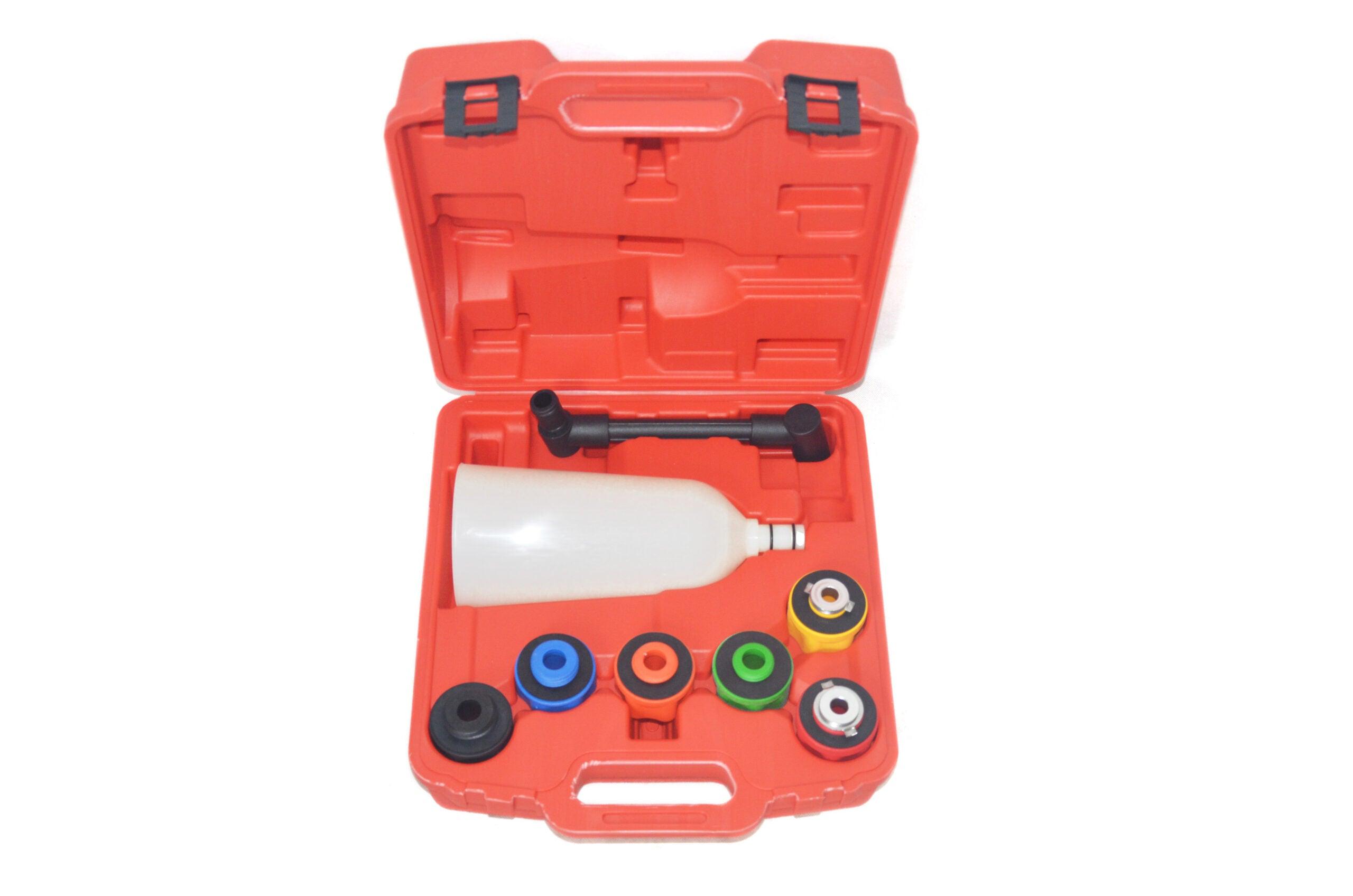Set palnii umplere ulei, palnie cu adaptoare pentru schimb ulei - Bjc tools Imagine principală a produsului