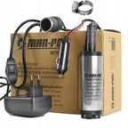 Pompa submersibila transfer ulei si motorina 12v si 220v 38mm din inox - Bjc tools