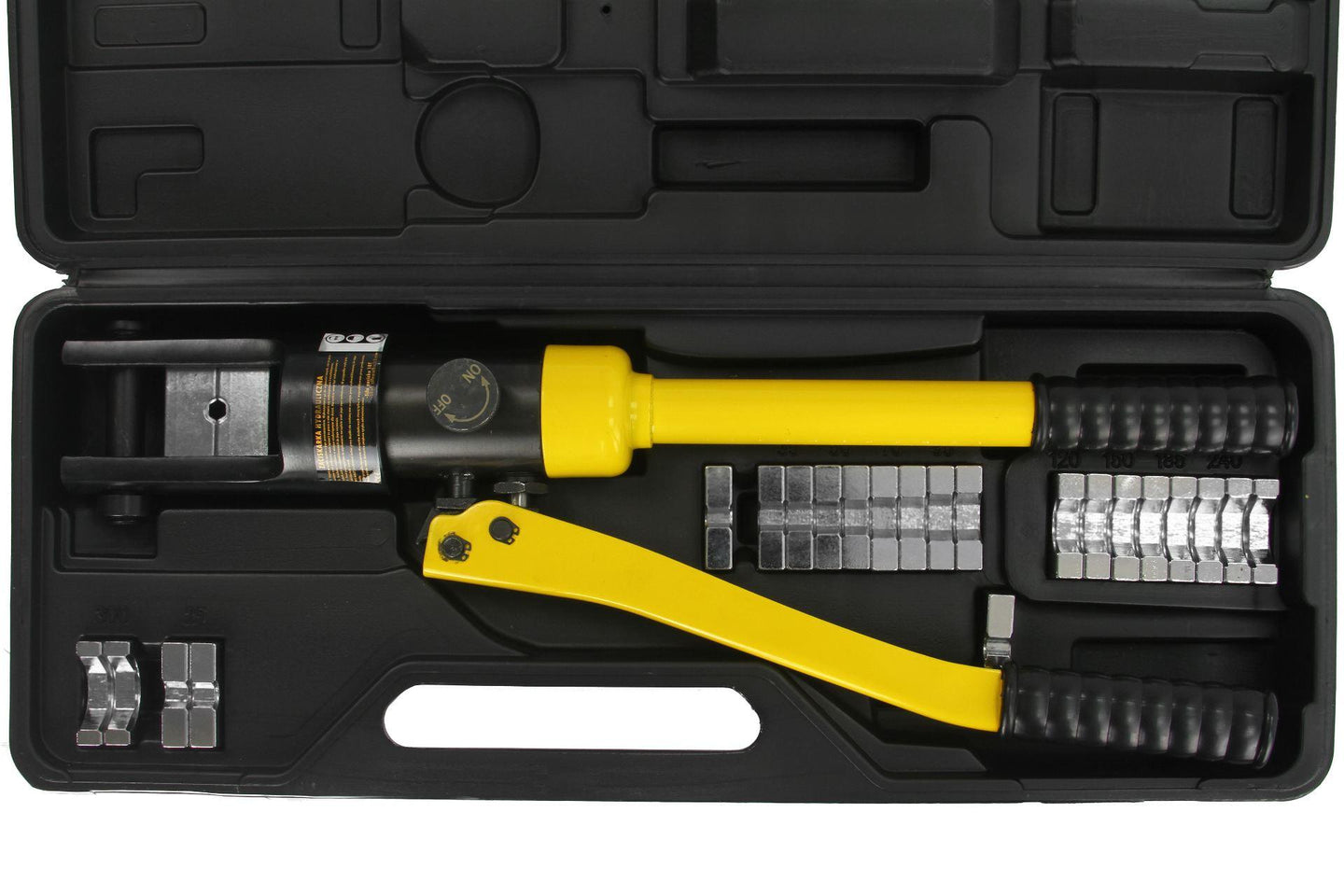 Cleste de sertizat hidraulic 18 tone 10-300mm presa hidraulica sertizat cabluri - Bjc tools